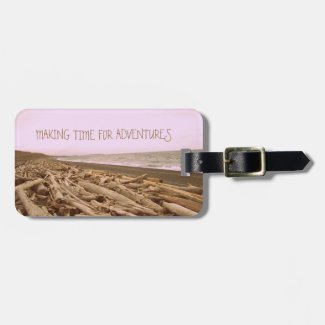 Making Time For Adventures Travel Bag Tag