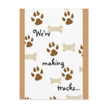 Making Tracks postcards