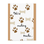 Making Tracks postcards