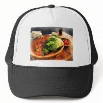 Making Waldorf Salad hats