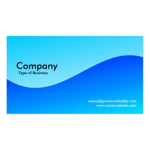 Making Waves Business Card Templates