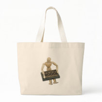 MakingCalculationsAbacus030811 Tote Bags