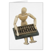MakingCalculationsAbacus030811 Greeting Card