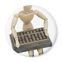 MakingCalculationsAbacus030811 Refrigerator Magnet