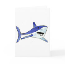 Mako Shark Greeting Cards