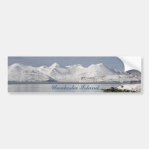 Makushin Mountains in Winter Bumper Sticker