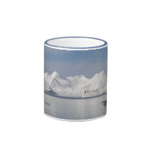 Makushin Mountains in Winter Coffee Mug