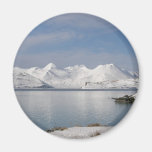 Makushin Mountains in Winter Fridge Magnets
