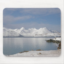 Makushin Mountains in Winter Mouse Pads