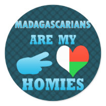 Malagasys are my Homies Sticker