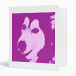 Malamute Dog 3 Ring Binders