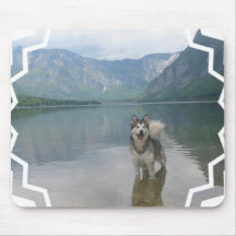 Malamute Dog Mousepad