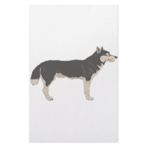 Malamute stationery