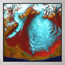 Malaspina Glacier Alaska Posters