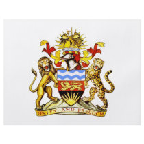 Malawi Coat of Arms Full Color Flyer