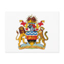 Malawi Coat of Arms Postcard