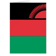 Malawi Flag Greeting Cards
