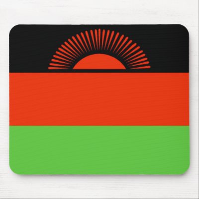 Malawi Flag Mousepad by jacinto888