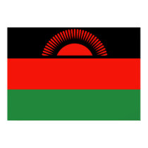 Malawi Flag posters