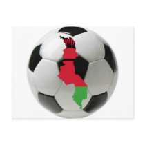 Malawi national team postcard