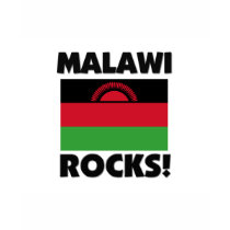 Malawi Rocks t-shirts by flagshirt Malawi Rocks t-shirts
