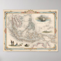Malay Archipelago, or East India Islands Posters