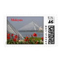 Malaysia Bridge stamp