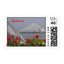 Malaysia Bridge stamp