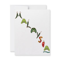 Malaysia Chili Peppers invitations by chili_state Malaysia Chili Peppers invitations
