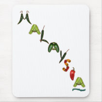 Malaysia Chili Peppers mousepads by chili_state Malaysia Chili Peppers mousepads