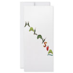 Malaysia Chili Peppers rack cards