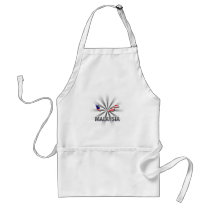 Malaysia Flag Map 2.0 Aprons