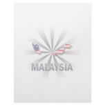 Malaysia Flag Map 2.0 Letterhead Design