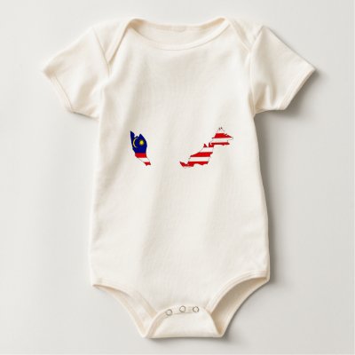 Malaysia flag map shirt by FlagStore