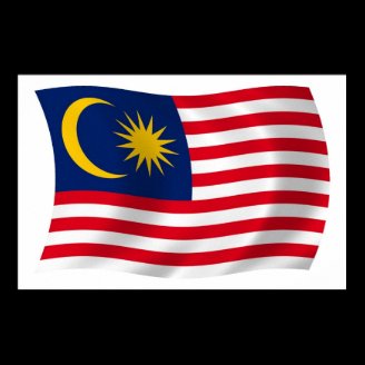 Malaysia Flag Poster Print