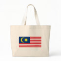 Malaysia Flag Tote Bag by FlagTshirts Malaysia Flag Tote Bag