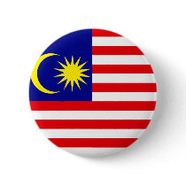 Malaysia High quality Flag Button