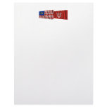 Malaysia & Kelantan waving flags letterhead