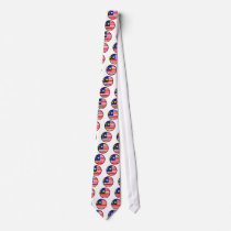 Malaysia Roundel quality Flag Neckties