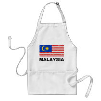 Malaysia Vintage Flag Apron