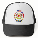 Malaysian Flags with Arms hats