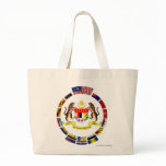 Malaysian waving flags with arms bags