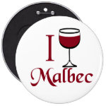 Malbec Wine Lover Gifts Pinback Button