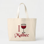 Malbec Wine Tote Bag