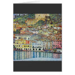 Malcena at the Gardasee by Gustav Klimt Greeting Cards