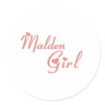 Malden Girl tee shirts stickers