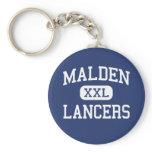 Malden - Lancers - Catholic - Malden Massachusetts Keychains