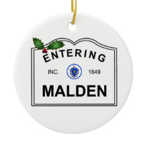 Malden MA Ornaments