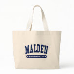 Malden Massachusetts College Style tee shirts bags