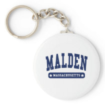 Malden Massachusetts College Style tee shirts Keychains